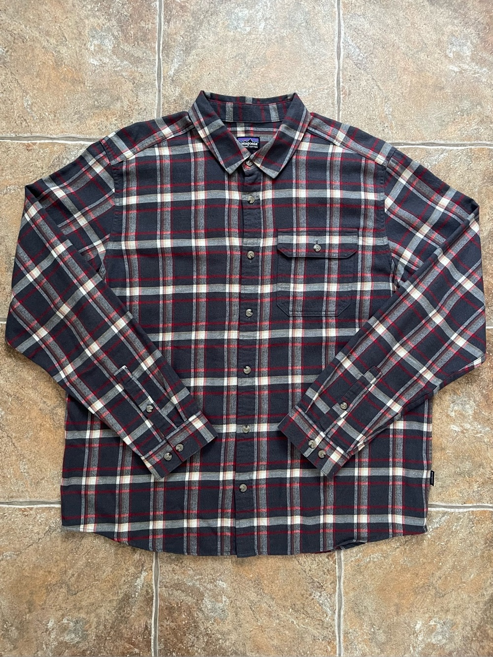 Men's Long-Sleeved Lightweight Fjord Flannel Shirt